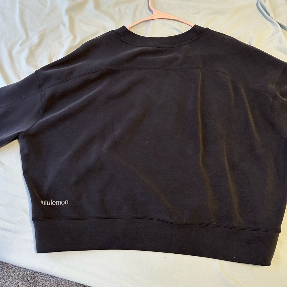 Lululemon softstreme crew neck (black)